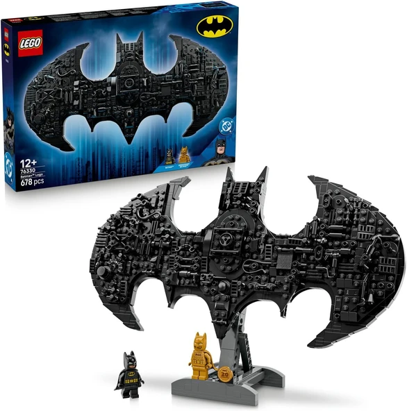 Lego Dc Batman: Batman Logosu 76330-12 Yaş Ve Üzeri Erkek Ve Kız Çocuklar Için 2 Minifigür Ile Çeşit ürün görseli 1