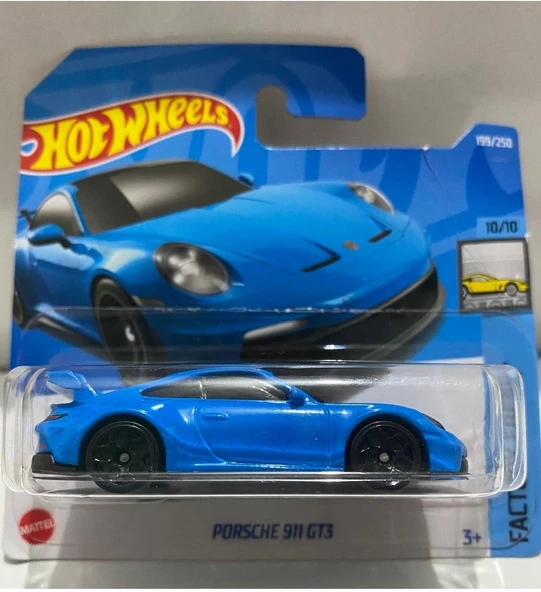 Hot Wheels Porsche 911 Gt3 (Mavi), Oyuncak Araba ürün görseli 1