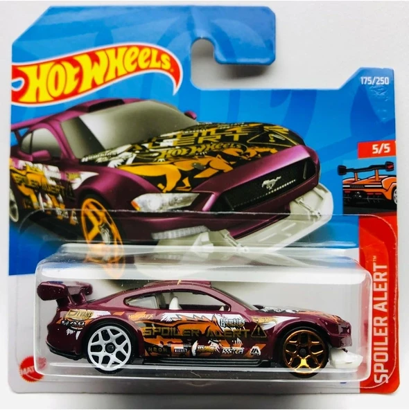 Hot Wheels 2022 Yeni " 18 Custom Mustang Gt 1:64 Ölçek Hotwheels Marka 5/5, Oyuncak Araba ürün görseli 1