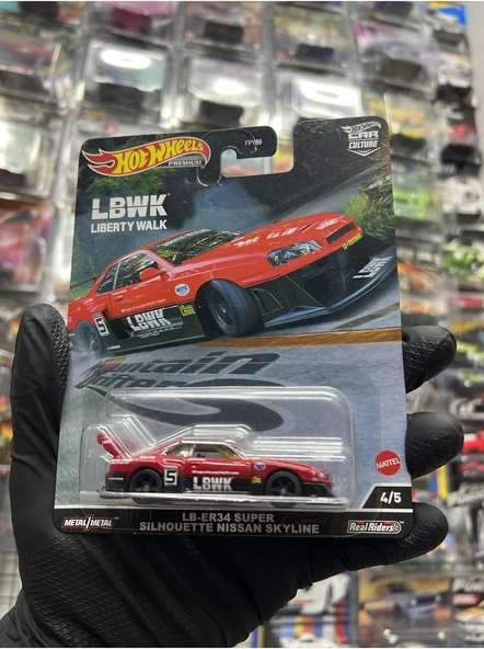Hot Wheels Lb-Er34 Super Sılhouette Nıssan Skylıne 1.64 Lıberty Walk, Oyuncak Araba ürün görseli 1