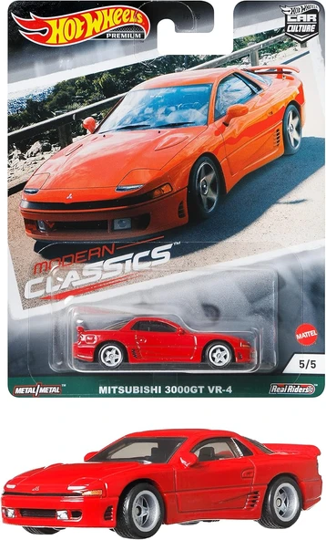 Hot Wheels Premium Car Culture Modern Classics Mitsubishi 3000Gt Vr-4 ürün görseli 1