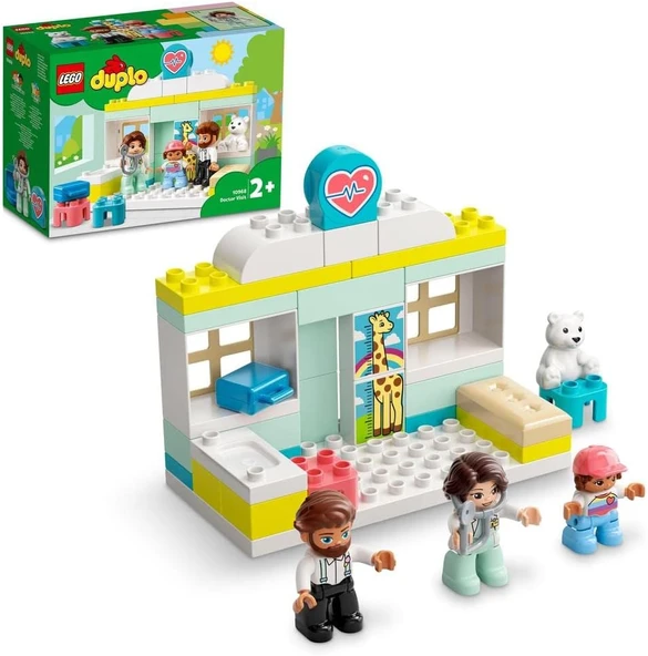 Lego® Duplo® Kurtarma Doktor Muayenesi 10968-2 Yaş Ve Üzeri Okul Öncesi Çağındaki Çocuklar Için Eğit ürün görseli 1