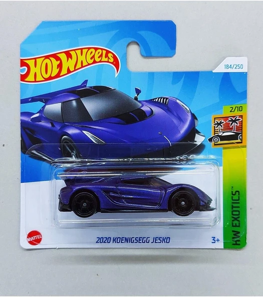 Hot Wheels 2020 Koenigsegg Jesko Özel Renk 2024 Model Araba, Oyuncak Araba ürün görseli 1