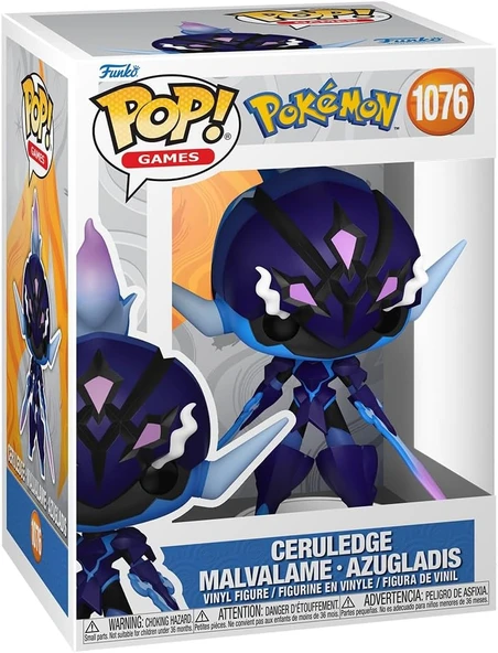 Funko Pop! Oyunları: Pokemon - Ceruledge - Koleksiyon Vinil Figür - Hediye Fikri - Resmi Ürün - Çocu ürün görseli 1