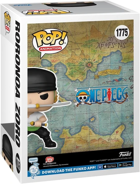 Funko Pop Animation: One Piece (Refresh) - Zoro Figür - Resim 7