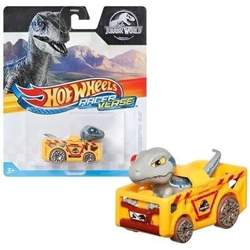 Hot Wheels Racerverse Jurassic World Velociraptor Blue Hrt85 ürün görseli 1