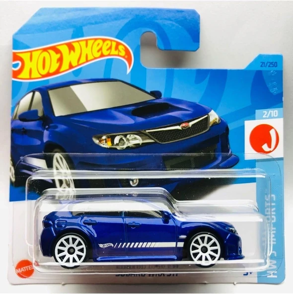 Hot Wheels Yeni - New Subaru Wrx Stı Blue Mini Araba 1:64 Ölçek Hotwheels Marka 2/5, Oyuncak Araba ürün görseli 1