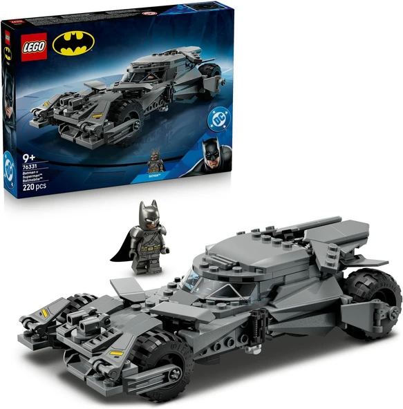 Lego Dc Batman Batman Ve Superman Batmobile 76331-9 Yaş Ve Üzeri Erkek Ve Kız Çocuklar Için Kumaş Pe ürün görseli 1