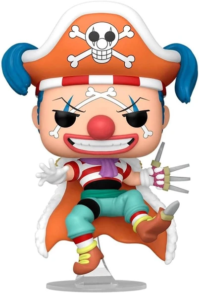 Funko Pop! One Piece 1276 Buggy The Palyaço Sticker Special Edition ürün görseli 1