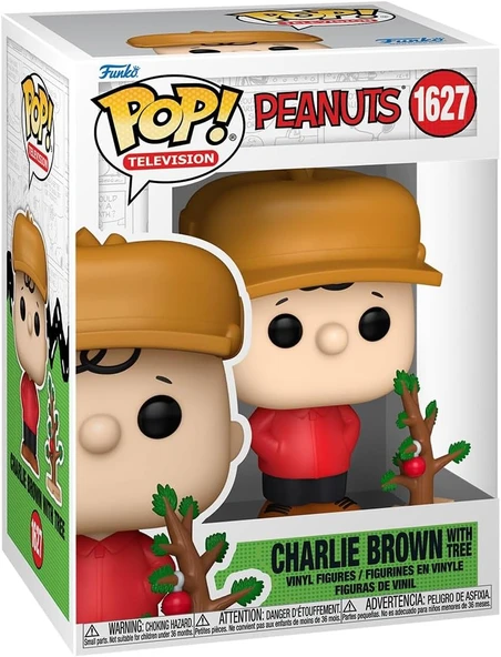 Funko Pop Filmleri: Charlie Brown Noel - Ağaçlı Charlie Brown - Fıstık Tv Özel Ürünleri - Koleksiyon ürün görseli 1