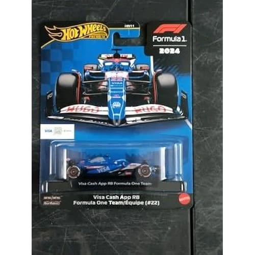 Premium Visa Cash App Rb Formula 1 Team #22 Yarış Arabası Koleksiyonluk Oyuncak Model ürün görseli 1