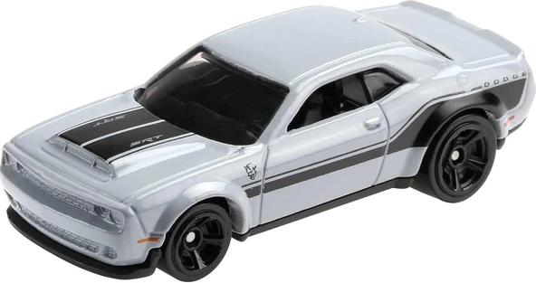 Hot Wheels '18 Dodge Challenger Srt Demon, [Gri] 2/5 - Resim 2