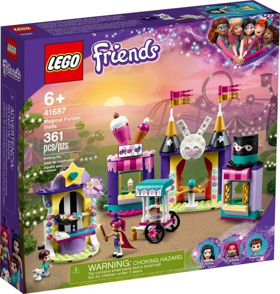 Lego® Friends Sihirli Lunapark Stantları 41687 - Sihir Numaralarını Seven Yaratıcı Çocuklar Için Kar ürün görseli 1
