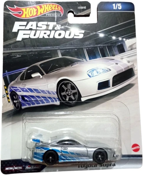 Hot Wheels Hw Premium Model Toyota Supra Koleksiyon Model Araba 1.64 Ölçek L Hot Wheels Fast And Fur ürün görseli 1