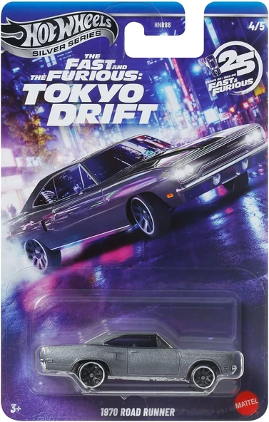 Hot Wheels Hızlı Ve Öfkeli Tokyo Drift Auto 1970 Road Runner - Die Cast Model 1:64 Ölçek - Uzunluk 7 ürün görseli 1