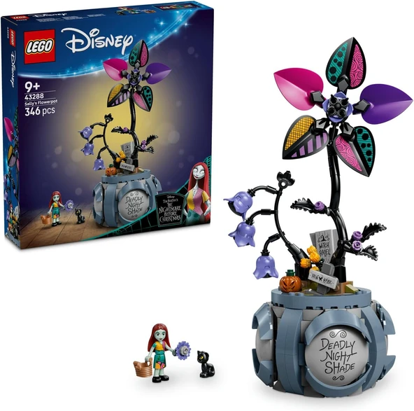 Lego Disney Sally’Nin Saksısı 43288-9 Yaş Ve Üzeri Çocuklar Için 2 Lego Disney Figürü Sally Ve Küçük ürün görseli 1