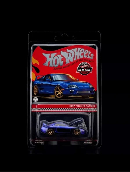 Hot Wheels 1/64 Rlc 1997 Toyota Supra Red Line Club Özel Seri Koleksiyon Modeli Oyuncak Araba, Oyunc ürün görseli 1