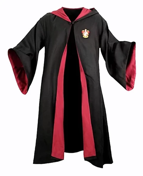 Harry Potter Gryffindor Cübbe Çocuk Boy - Harry Potter Kostümü 11-12 Yaş ürün görseli 1