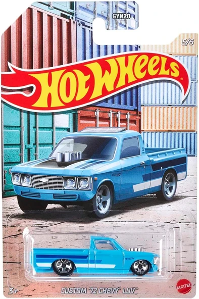 Hot Wheels Auto Hot Pickups '72 Chevy Luv Mavi/Beyaz ürün görseli 1