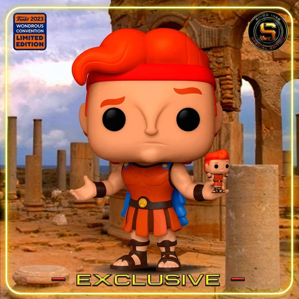 Funko Hercule Pop! Disney Vinil Heykelcik Ercules W/Aksiyon Figürü 9 Cm ürün görseli 1