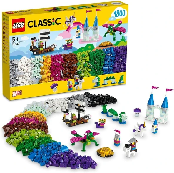 Lego® Classic Yaratıcı Fantastik Evren 11033 -Hayali Karakterler Ve Yaratıklar İçeren Yaratıcı Oyunc ürün görseli 1