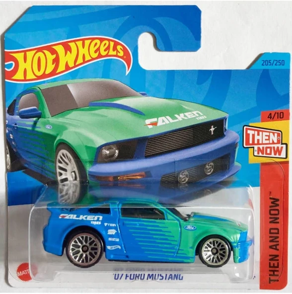 Hot Wheels '07 Ford Mustang (Falken), Oyuncak Araba ürün görseli 1