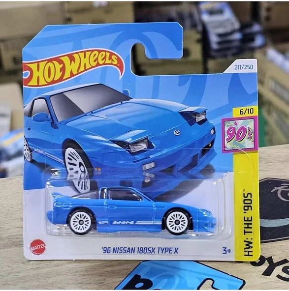 Hot Wheels 96 Nissan 180Sx Type X - 2024, Oyuncak Araba ürün görseli 1
