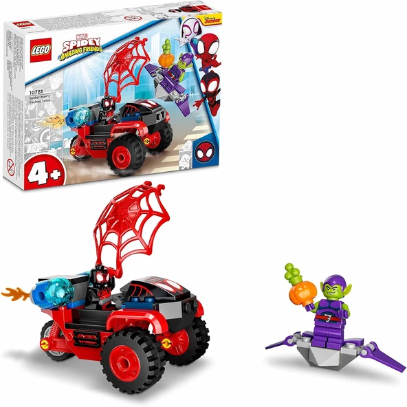 Lego Marvel Spidey Ve İnanılmaz Arkadaşları Miles Morales: Örümcek Adam’In Tekno Motosikleti 10781-4 ürün görseli 1