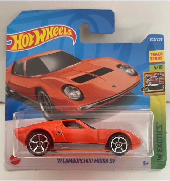 Hot Wheels ‘71 Lamborghını Mıura Sv, Oyuncak Araba ürün görseli 1