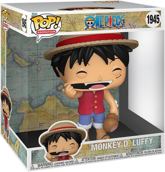 Funko Pop Jumbo: One Piece - Luffy 10 İnç, Oyuncak Figür ürün görseli 1