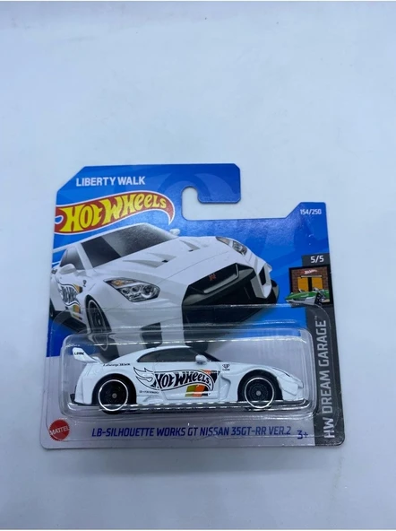 Hot Wheels Lb-Silhouette Works Gt Nissan 35Gt-Rr Ver.2 Beyaz, Oyuncak Araba ürün görseli 1