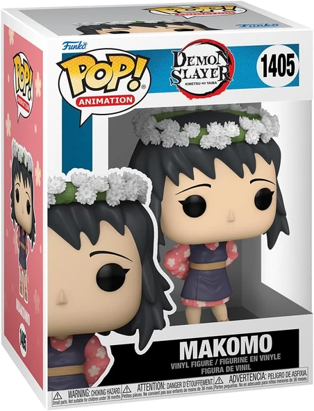 Funko Pop! Animasyon: Demon Slayer - Makomo - (Çiçek Başlığı) - Koleksiyonluk Vinil Figür - Hediye F ürün görseli 1