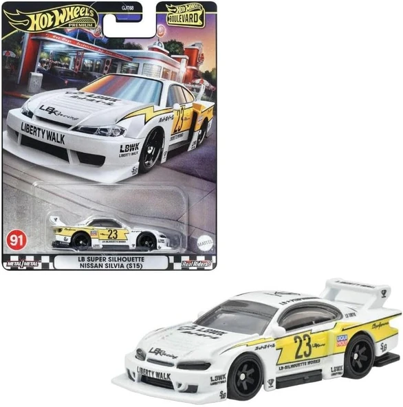 Hot Wheels Boulevard Premium Araçlar Gjt68 - Hrt64 Lb Super Silhouette Nissan Silvia (S15) ürün görseli 1