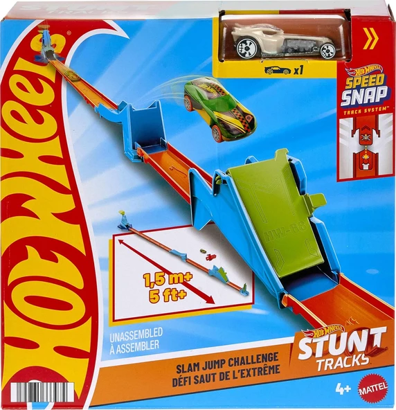Hot Wheels Stunt Trucks Akrobatik Yarış Pisti Oyun Seti Jhk76-Jhk78 ürün görseli 1