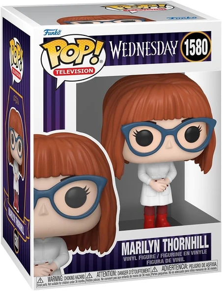 Funko Pop! Tv: Wednesday - Mrs. Thornhill - Rave'N T - Vinil Koleksiyon Figürü - Hediye Fikri - Resm ürün görseli 1