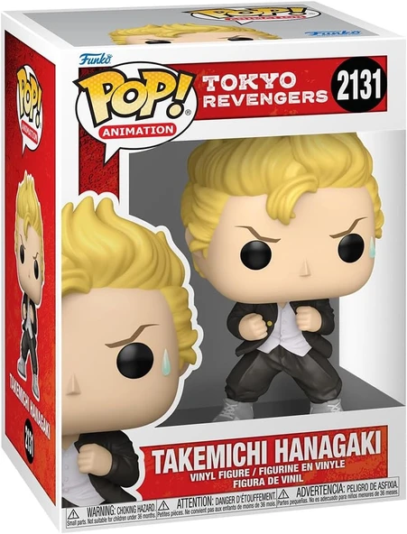 Funko Pop! Animasyon: Tokyo Revengers - Takemichi Hanagaki - Nadir Kovalamaca Varyantı Için 1/6 Oran ürün görseli 1