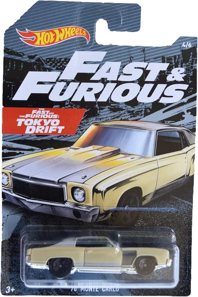 Hot Wheels Hızlı Ve Öfkeli '70 Monte Carlo 4/6, Tan ürün görseli 1