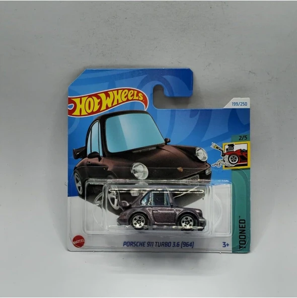 Hot Wheels - Porsche 911 Turbo 3.6 (964) Mor Purple - Coi Hobi, Oyuncak Araba ürün görseli 1
