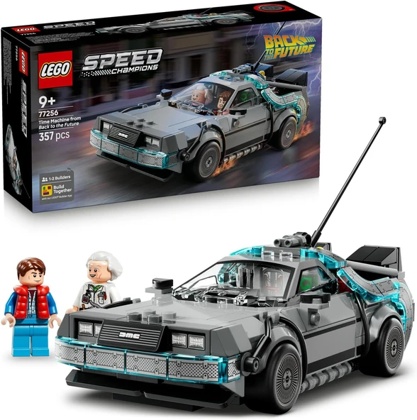 Lego Speed Champions Geleceğe Dönüş’Ten Zaman Makinesi 77256-9 Yaş Ve Üzeri Çocuklar Için Doktor Bro ürün görseli 1