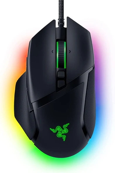 Razer Basilisk V3 - Kablolu, Özelleştirilebilir Oyun Faresi, Chroma Rgb Ile, Pc/Mac Için (10+1 Progr ürün görseli 1