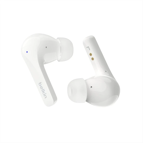 Belkin Soundform Motion True Kablosuz Bluetooth Kulaklık, Beyaz ürün görseli 1