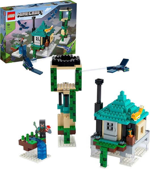 Lego® Minecraft™ Gökyüzü Kulesi 21173 - Bir Pilot, 2 Uçan Hayalet Ve Bir Kedi İçeren Eğlenceli Uçan ürün görseli 1