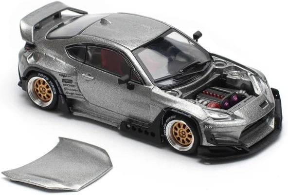 Hot Wheels Pop Race 1/64 Pandem Toyota Gr 86 - Gümüş ürün görseli 1
