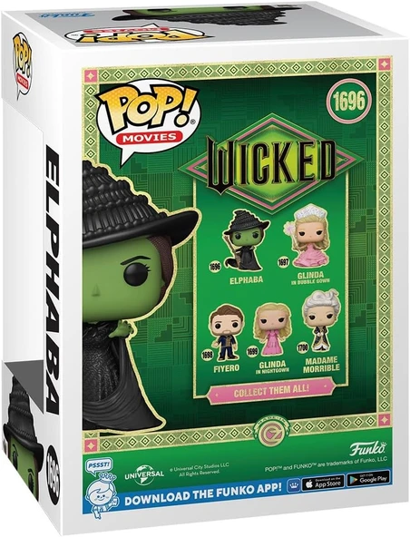Funko Pop Movies: Wicked - Elphaba Figür - Resim 3