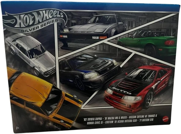 Hot Wheels Street Of Japan 6'Lı Multipack Jby77 ürün görseli 1