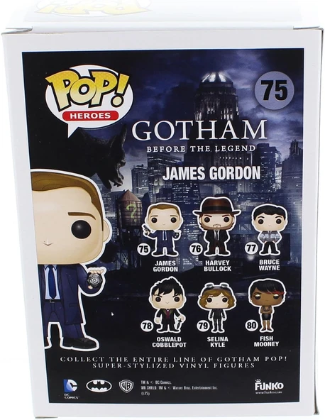 Funko Pop Gotham James Gordon - Resim 4