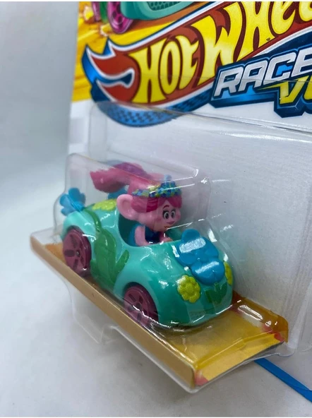 Hot Wheels Racer Verse Poppy *Trolls - Resim 2