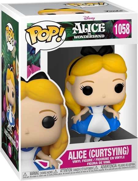 Funko Pop! Disney: Alice 70Th - Alice Curtsying - Alice In Wonderland - Vinil Koleksiyon Figürü - He ürün görseli 1