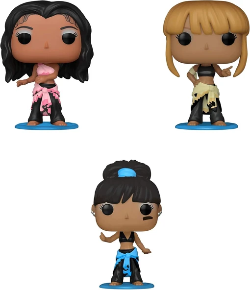 Funko Rocks: Pop! Tlc Collectors Set - Chili, T-Boz, Left Eye ürün görseli 1