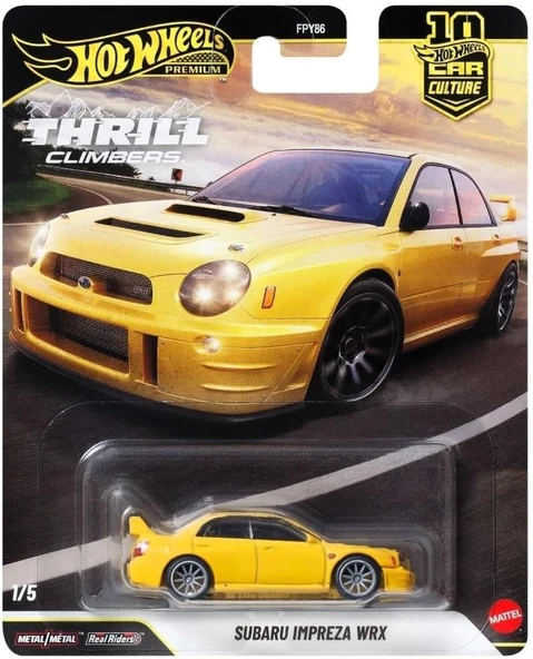 Hot Wheels Premium Car Culture Subaru Impreza Wrx Jkf21 ürün görseli 1